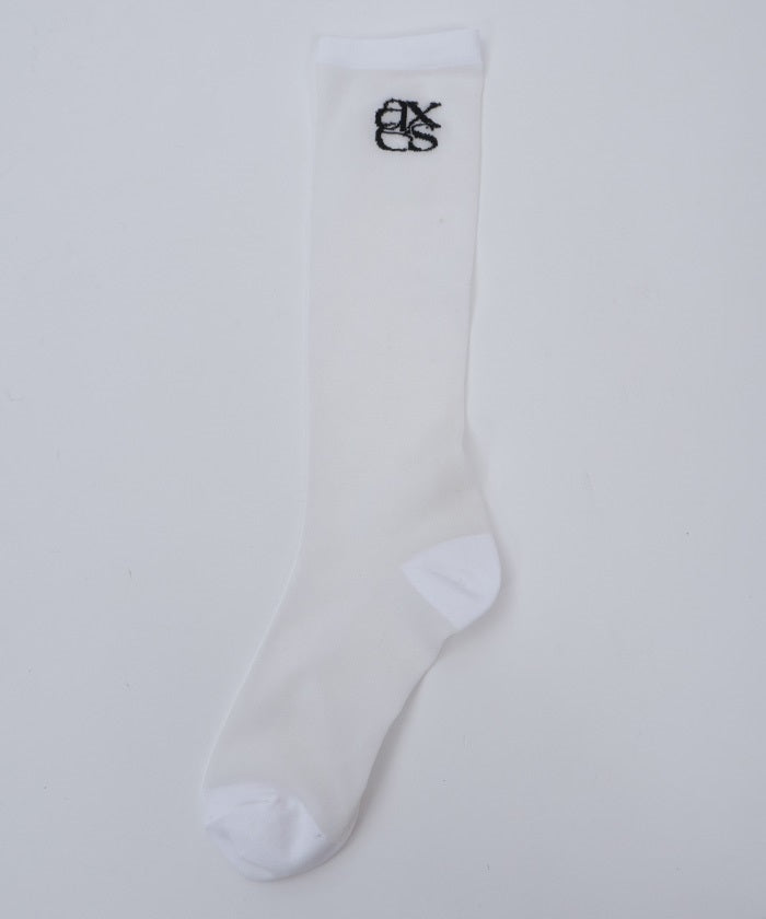 Logo Sheer High Socks (Pre-order)