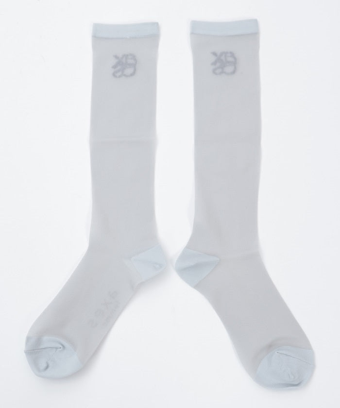 Logo Sheer High Socks (Pre-order)