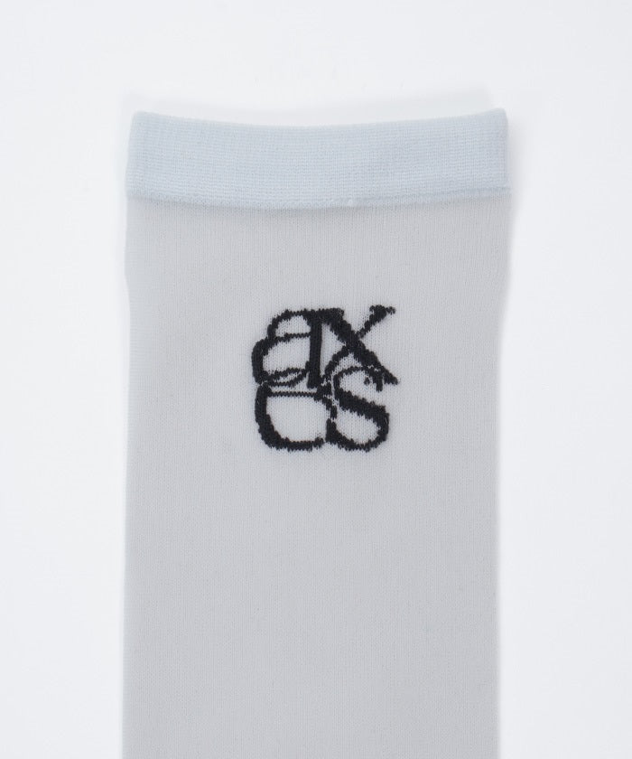 Logo Sheer High Socks (Pre-order)