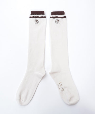 Logo Embroidery Line Socks (Pre-order)