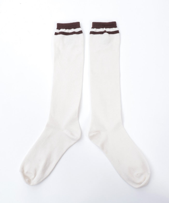 Logo Embroidery Line Socks (Pre-order)