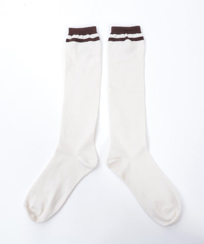 Logo Embroidery Line Socks (Pre-order)