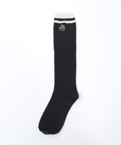 Logo Embroidery Line Socks (Pre-order)