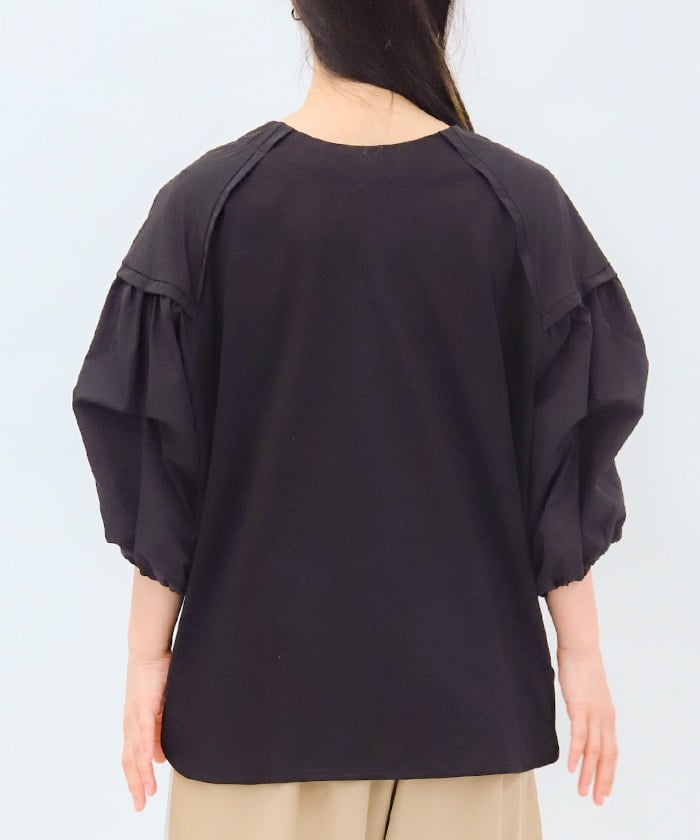 Tuck Sleeve T-Shirt