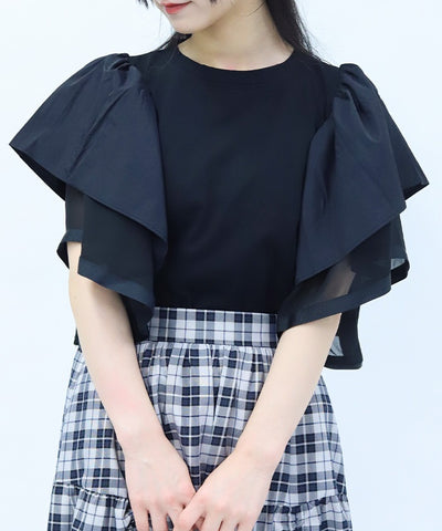 Flare Sleeve T-Shirt