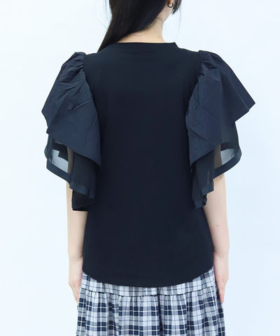 Flare Sleeve T-Shirt