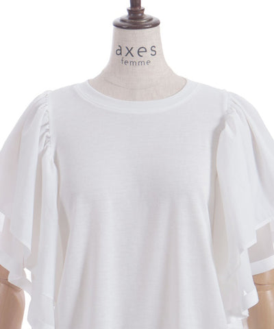 Flare Sleeve T-Shirt