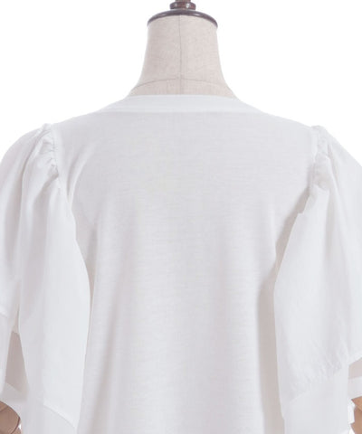 Flare Sleeve T-Shirt