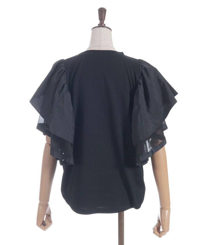 Flare Sleeve T-Shirt