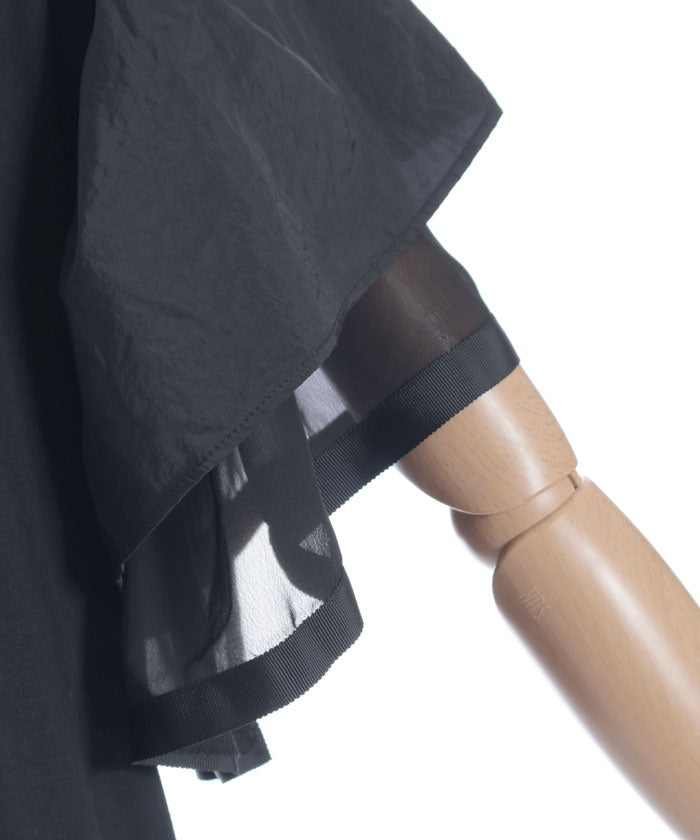 Flare Sleeve T-Shirt