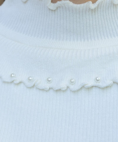 Brushed Boa Knit Top