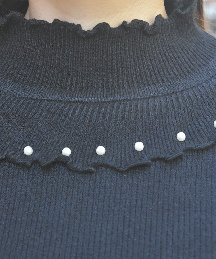 Brushed Boa Knit Top