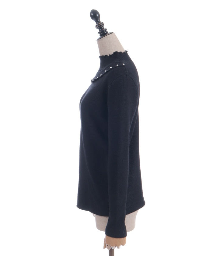 Brushed Boa Knit Top