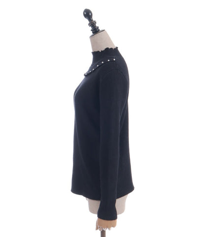 Brushed Boa Knit Top