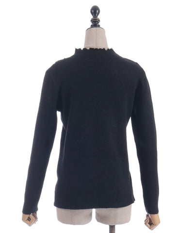 Brushed Boa Knit Top