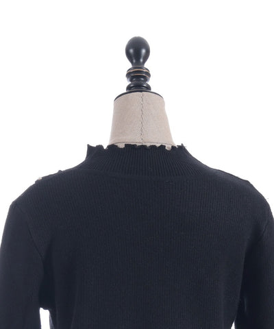 Brushed Boa Knit Top