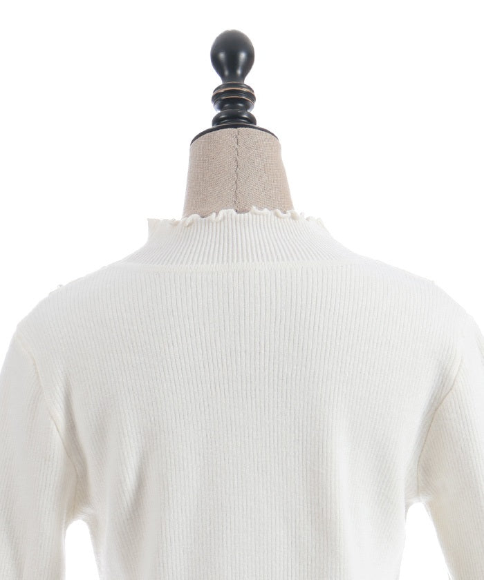 Brushed Boa Knit Top