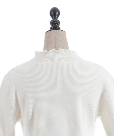 Brushed Boa Knit Top