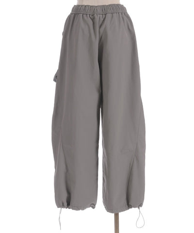 Brushed Boa Cargo Pants