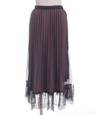 Reversible Pleated Skirt