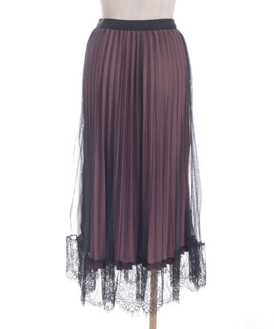Reversible Pleated Skirt