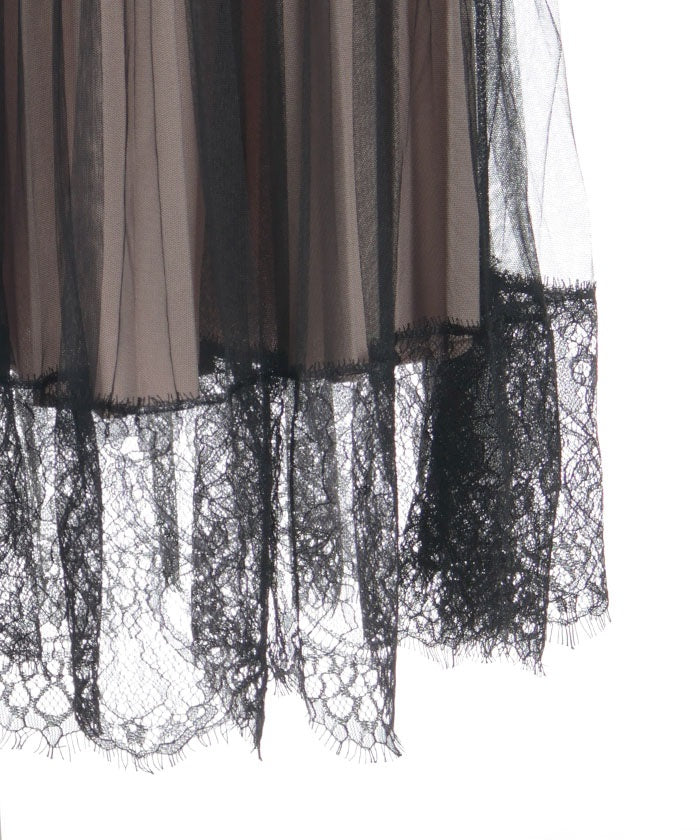 Reversible Pleated Skirt