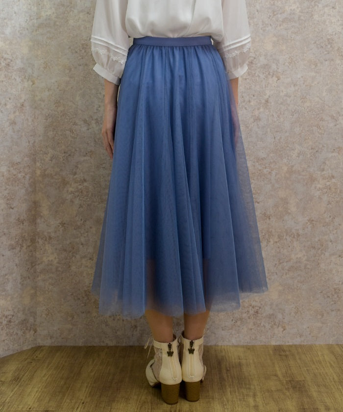 Long Tulle Skirt