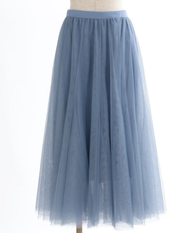 Long Tulle Skirt