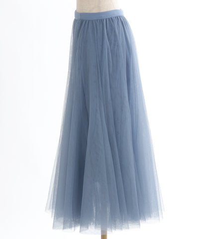 Long Tulle Skirt