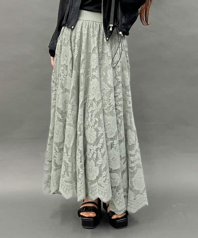 Lace Circular Skirt