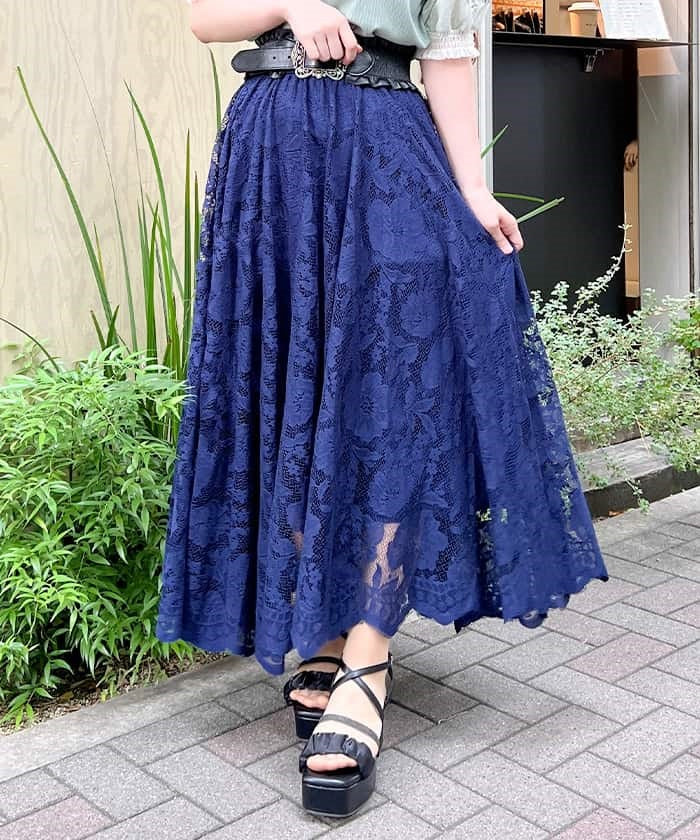 Lace Circular Skirt