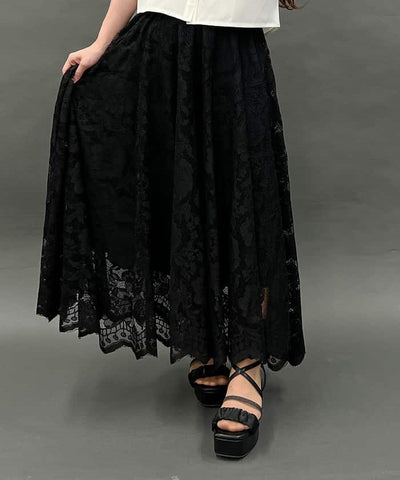 Lace Circular Skirt