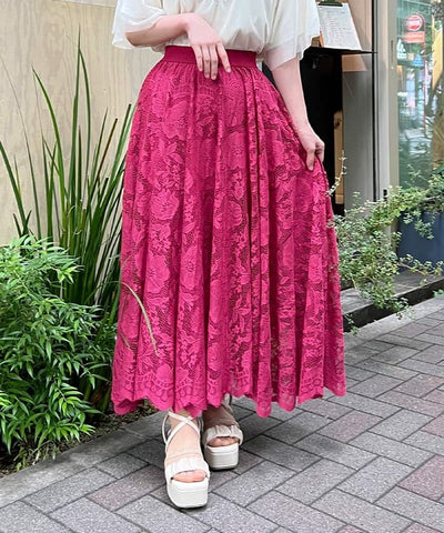 Lace Circular Skirt