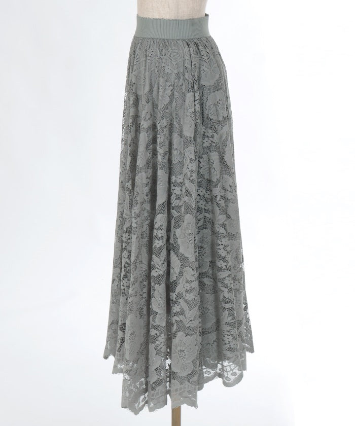 Lace Circular Skirt