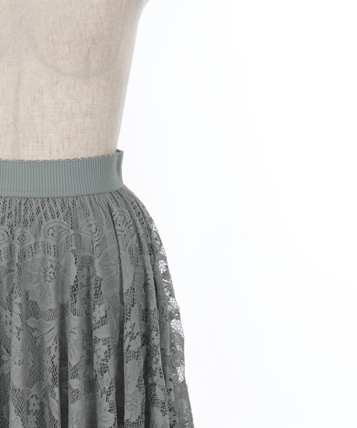 Lace Circular Skirt – axes femme from JAPAN