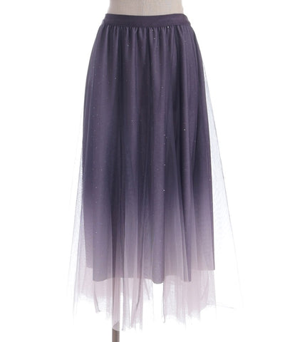 Tulle Lamé Skirt