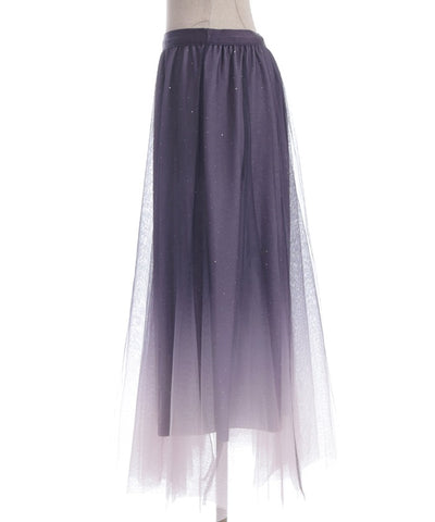 Tulle Lamé Skirt