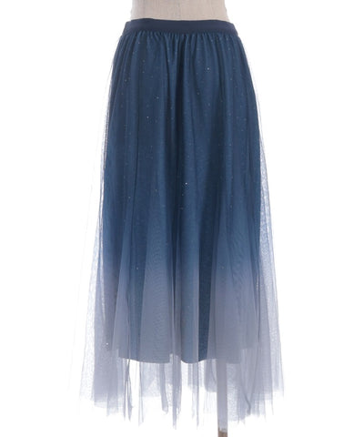 Tulle Lamé Skirt
