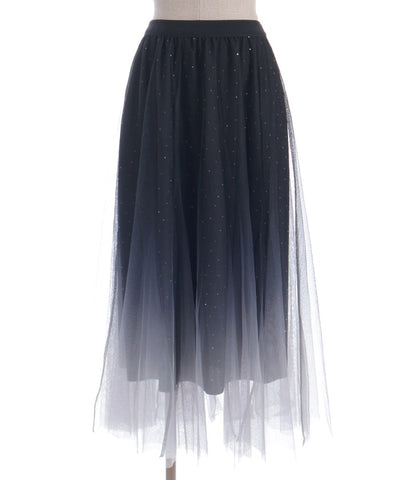 Tulle Lamé Skirt