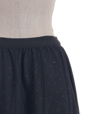 Tulle Lamé Skirt