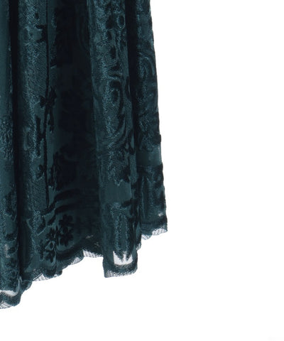 Velour Lace Skirt