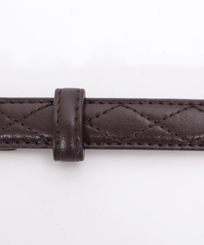 Pearl Buckle Thin Belt