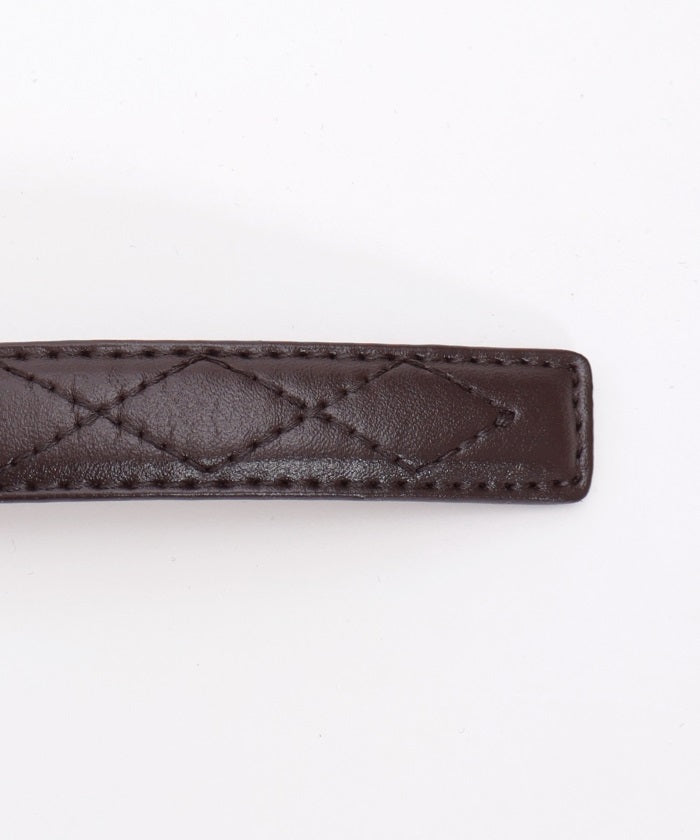 Pearl Buckle Thin Belt