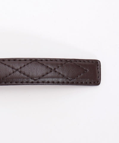 Pearl Buckle Thin Belt