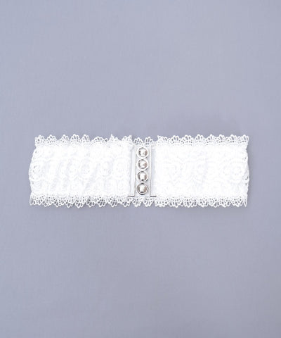 Lace Design Elastic Belt