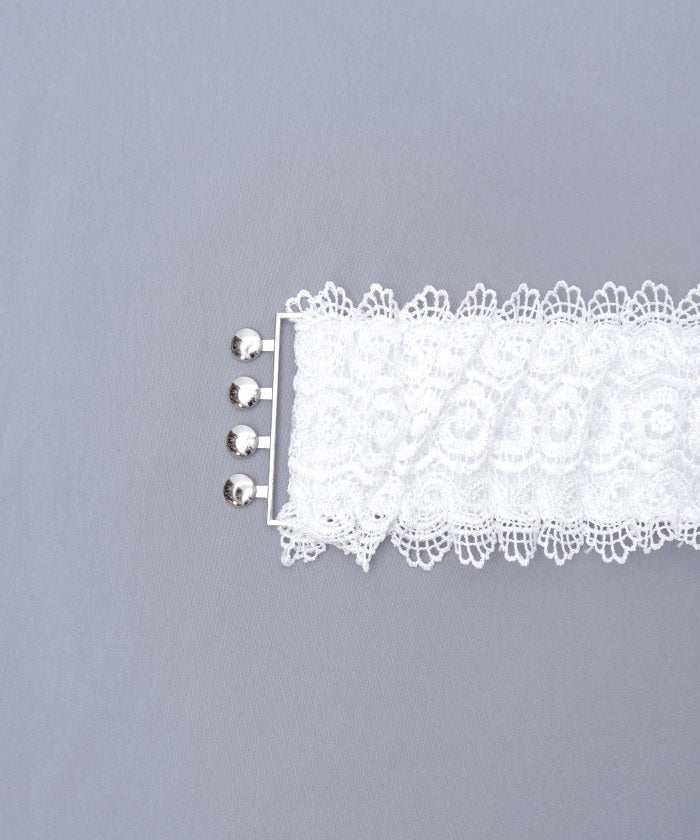 Lace Design Elastic Belt