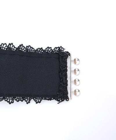 Lace Design Elastic Belt