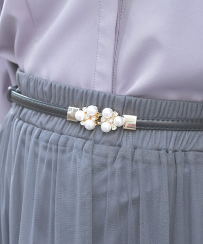 Bijoux Buckle Adjustable Thin Belt