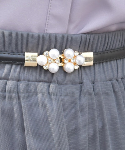 Bijoux Buckle Adjustable Thin Belt