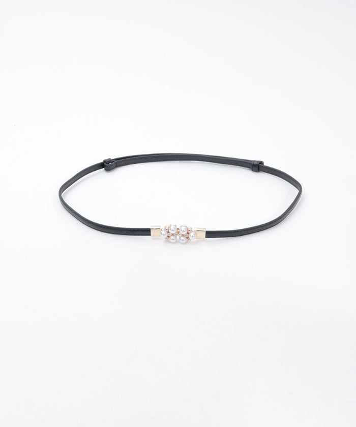 Bijoux Buckle Adjustable Thin Belt